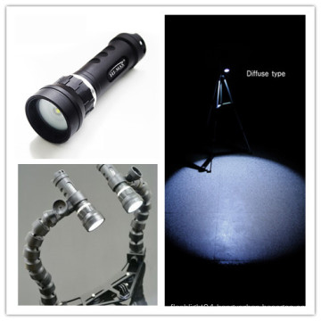 HI-MAX factory price wide angle diving torch underwater video light